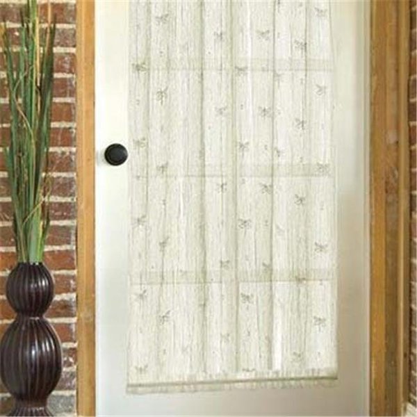 Heritage Lace 7185W-4540DP Dragonfly 45 x 40 in. Door Panel - White